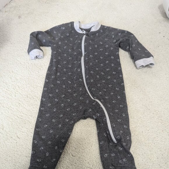 Calvin Klein footed onesie (3/6months) - Picture 1 of 3